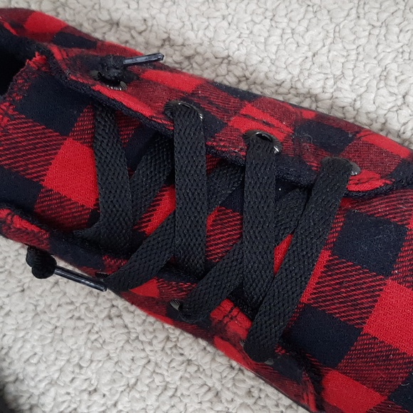 Buffalo Plaid Sneakers - Picture 7 of 7